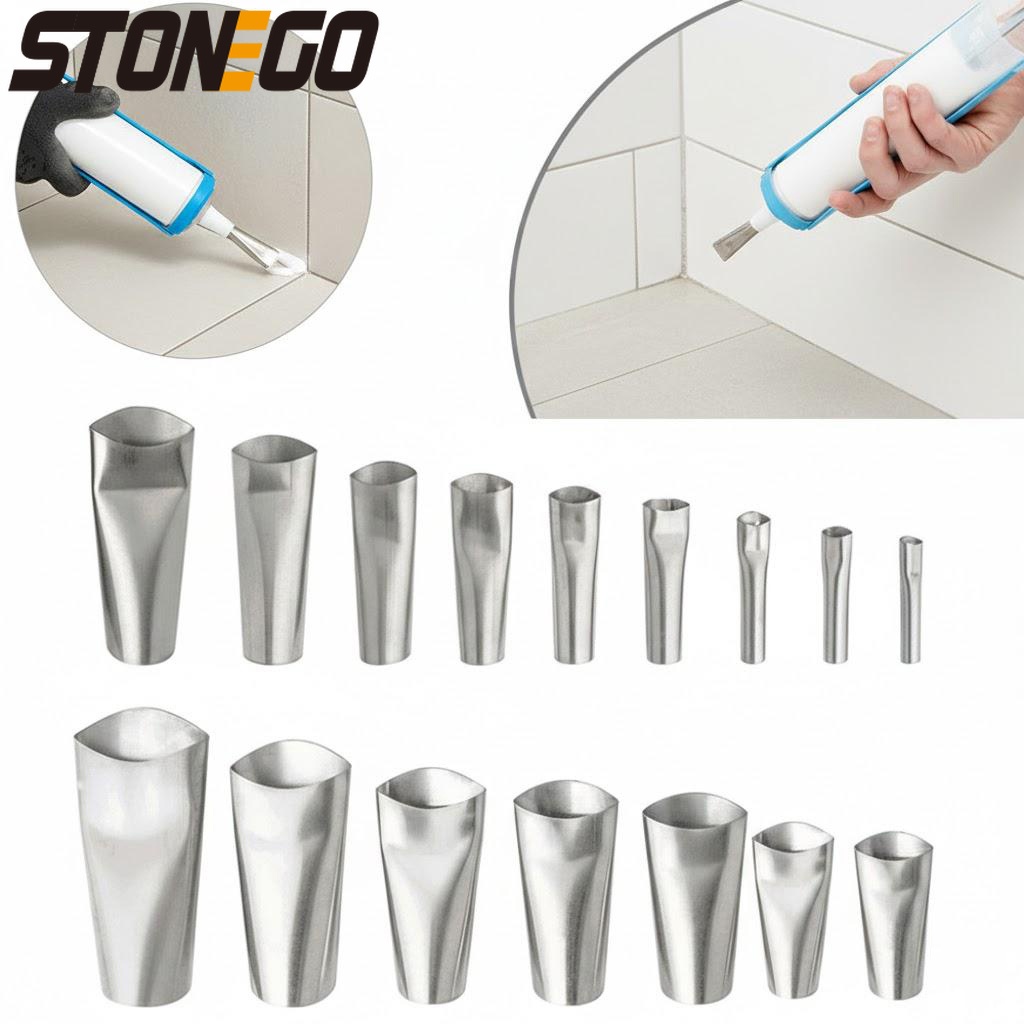 Caulking Gun Dispensing - Stainless Steel Glue Gun Nozzle Caulking