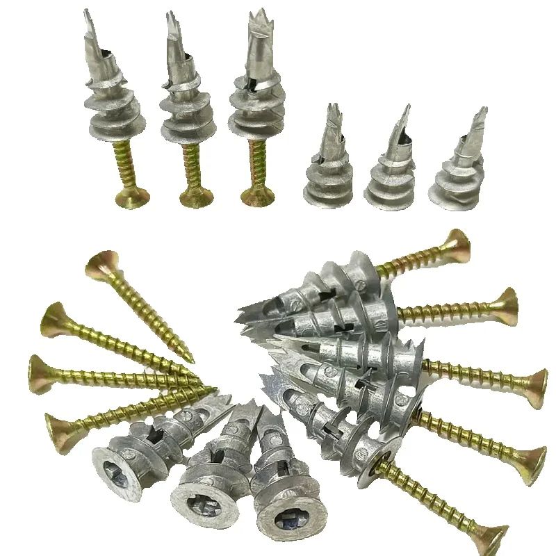 10pcs Zinc Self-Drilling Drywa - огляд і ціна Drywall Anchor Screw