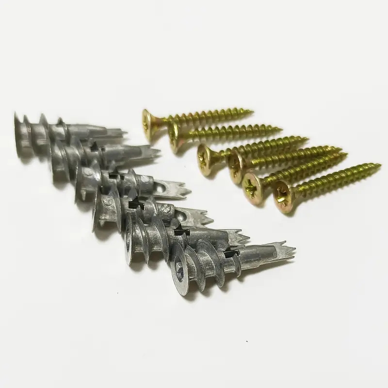 10pcs Zinc Self-Drilling Drywa - огляд і ціна Drywall Anchor Screw
