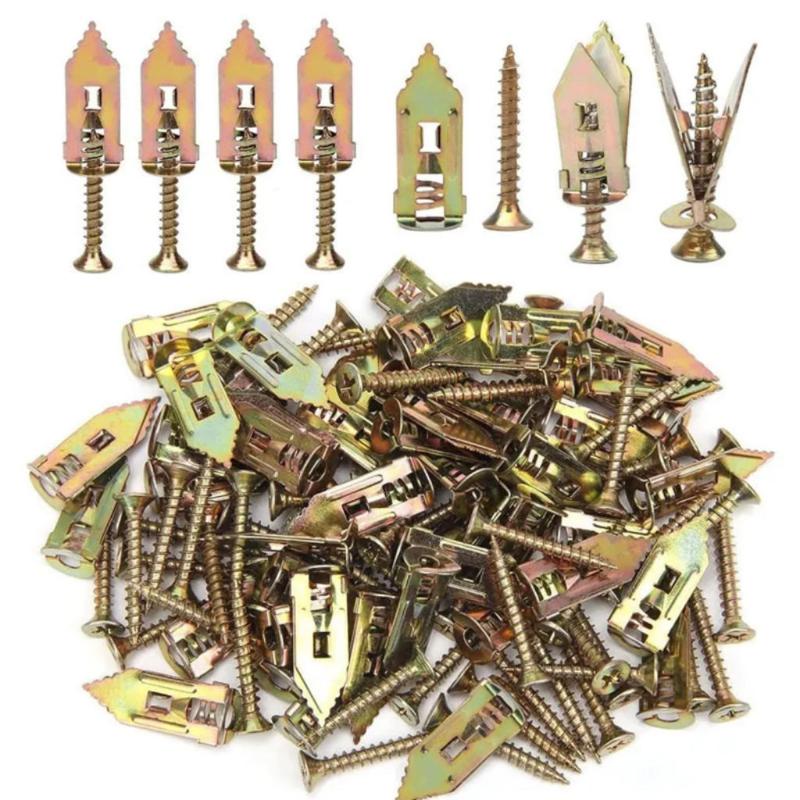50Pcs Self-Tapping Drywall Anc - огляд і ціна Drywall Anchor Screw