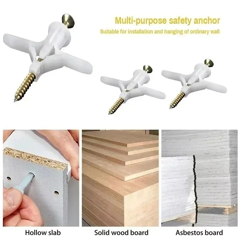 20-200Pcs Airplane Expansion P - огляд і ціна Drywall Anchor Screw
