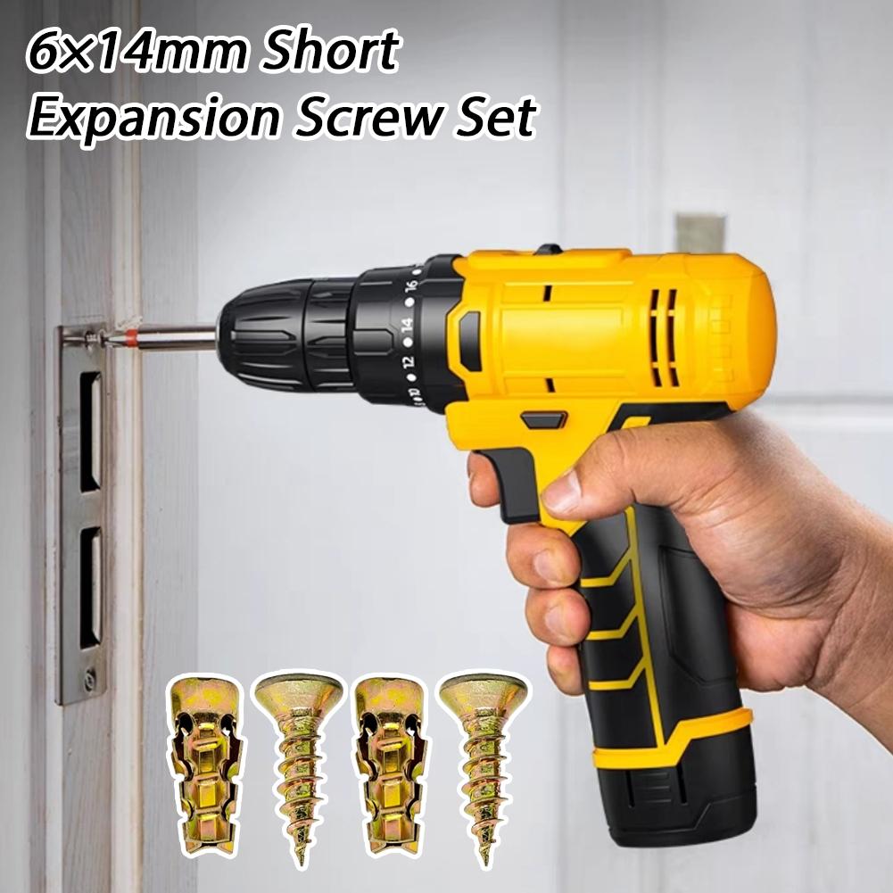 100pcs 6*14mm Door Hinge Threa - огляд і ціна Drywall Anchor Screw