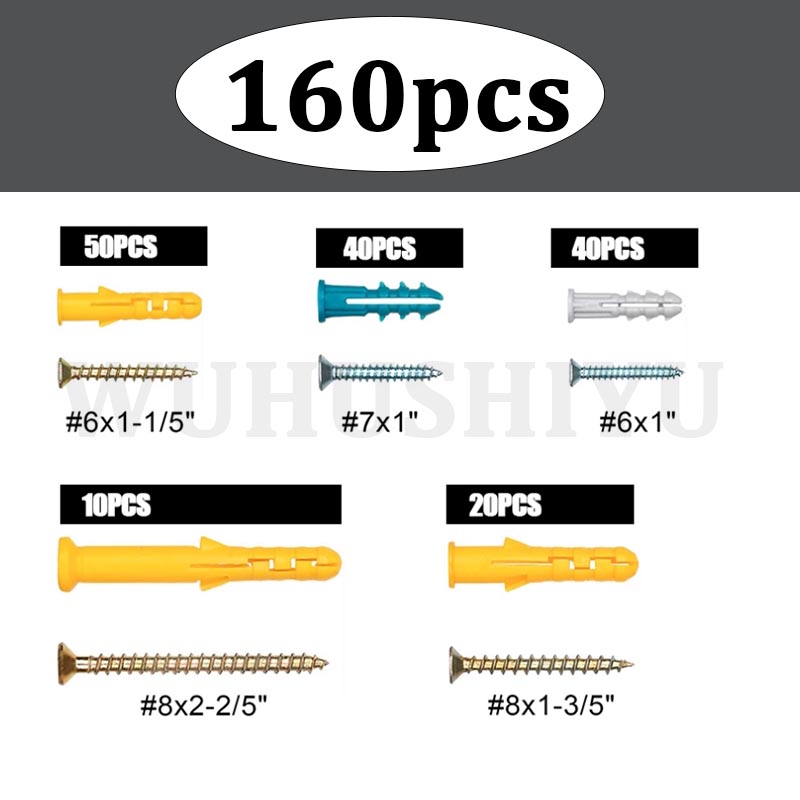 Drywall Anchors and Screws Ass - огляд і ціна Drywall Anchor Screw