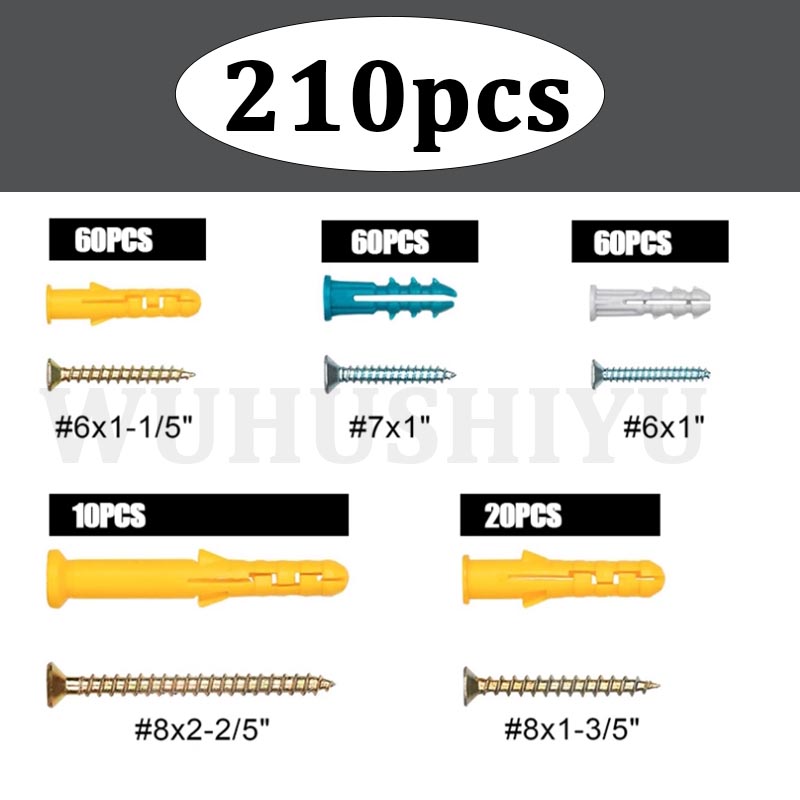 Drywall Anchors and Screws Ass - огляд і ціна Drywall Anchor Screw