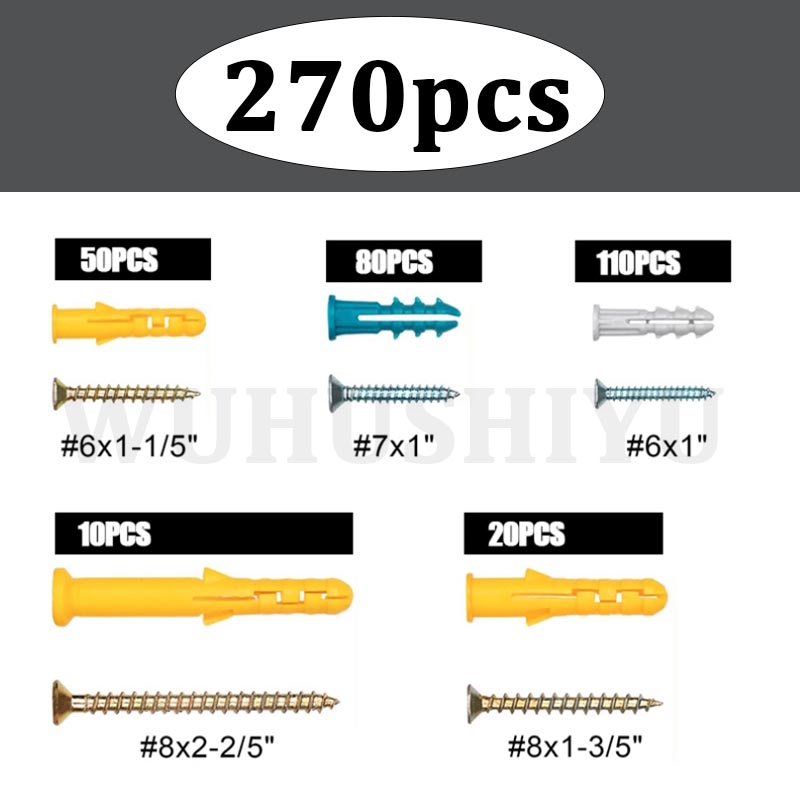 Drywall Anchors and Screws Ass - огляд і ціна Drywall Anchor Screw