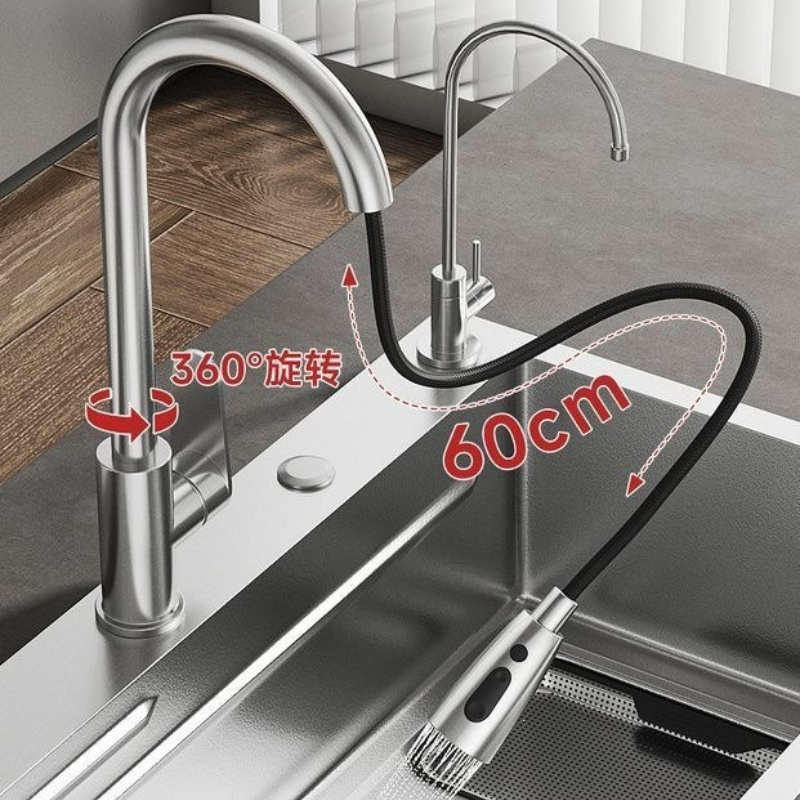 Extra-thick Kitchen Sinks Stai - огляд і ціна Home Improvement Kitchen Set