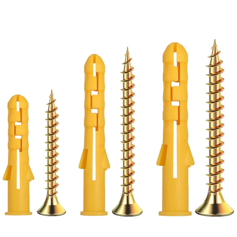 Plastic Screws & Bolts Kit Exp - огляд і ціна Drywall Anchor Screw